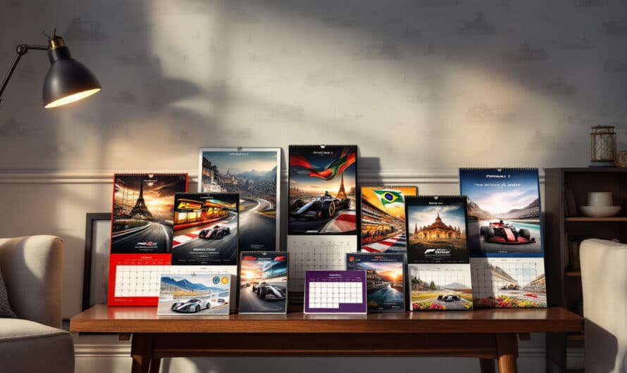Les meilleurs calendriers Formule 1 à offrir en cadeau