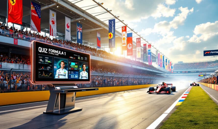 Quiz Formule 1 : testez vos connaissances sur les circuits et pilotes