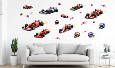 donnez du style à votre intérieur avec nos stickers formule 1 ! personnalisez vos murs et objets déco grâce à une vaste sélection de designs uniques et dynamiques. faites la course vers un décor sur mesure et faites ressortir votre passion pour la f1.