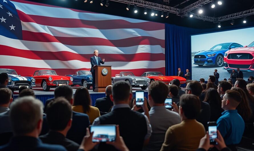 Trump annonce le sauvetage officiel de l’industrie automobile américaine : une déclaration de guerre contre les voitures électriques ?