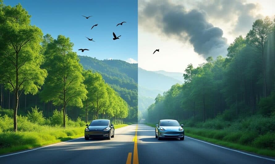 Les voitures électriques : un impact écologique quatre fois inférieur à celui des véhicules thermiques