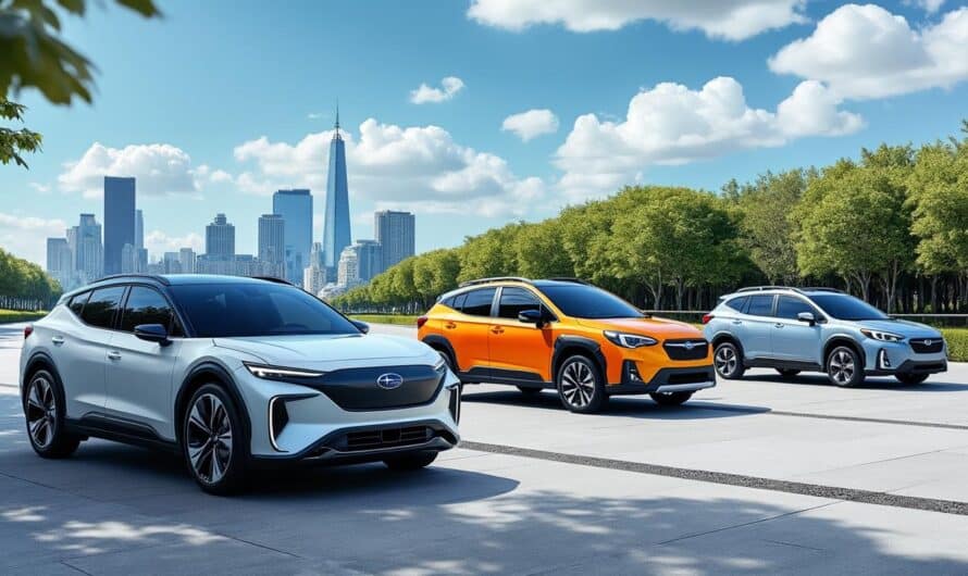 Subaru dévoile un trio de modèles électriques pour conquérir le marché
