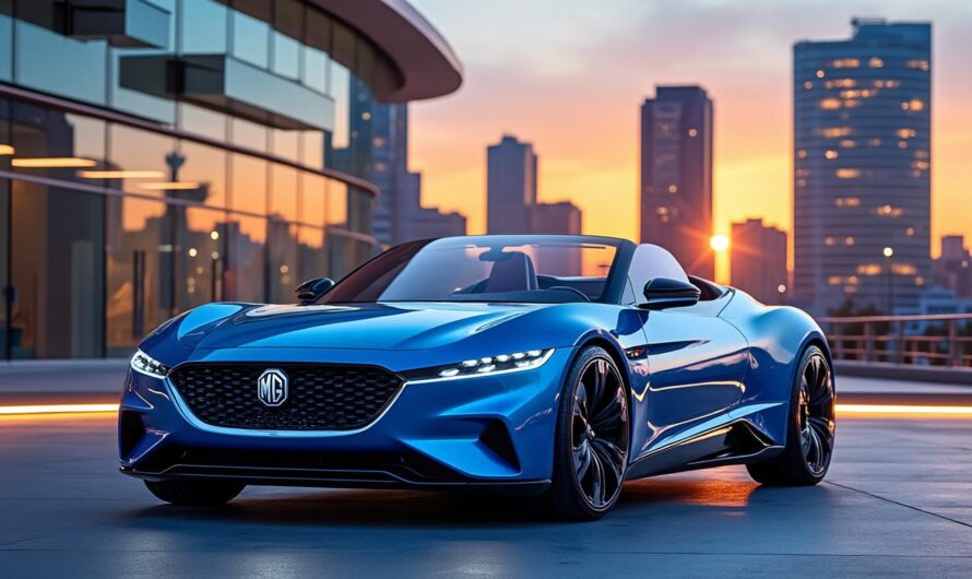MG dévoile le Cyberster, un cabriolet sportif entièrement électrique