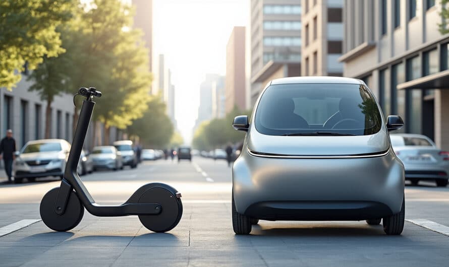 Quelle empreinte carbone pour une voiture sans permis par rapport à un scooter ?