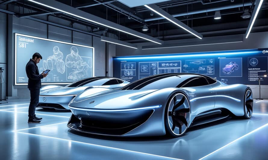 Mercedes dévoile les secrets du design unique de ses voitures électriques