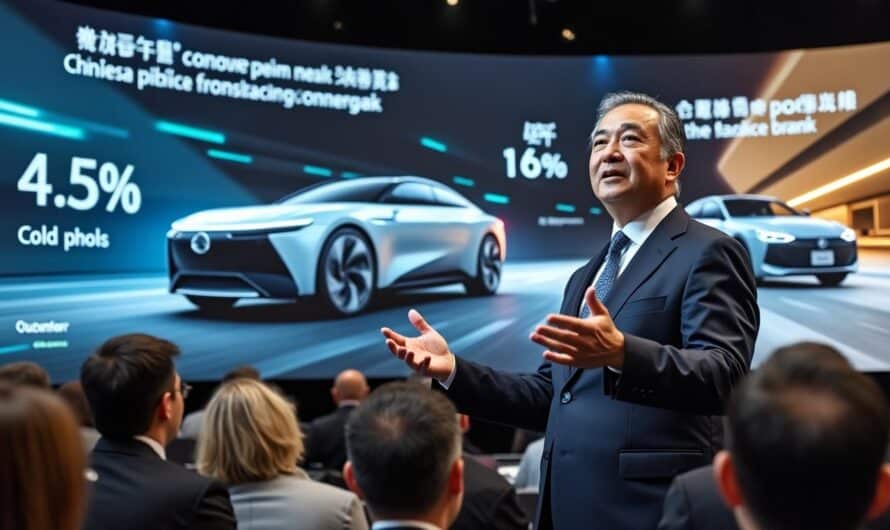 Carlos Ghosn s&rsquo;exprime sur le marché des voitures électriques chinoises : « Un travail exceptionnel qui représente un défi crucial pour les marques européennes »
