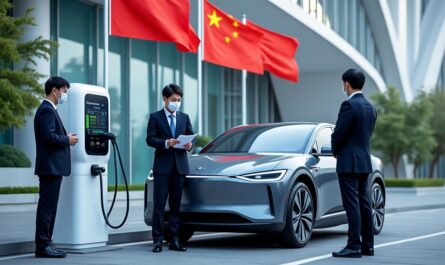 la chine introduit la toute première réglementation mondiale visant à réduire la surconsommation énergétique des voitures électriques pour un avenir plus durable.