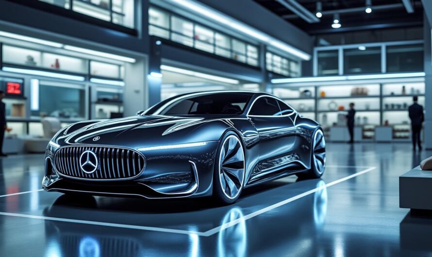 Le moteur électrique révolutionnaire de Mercedes : vers des voitures sans frein classique