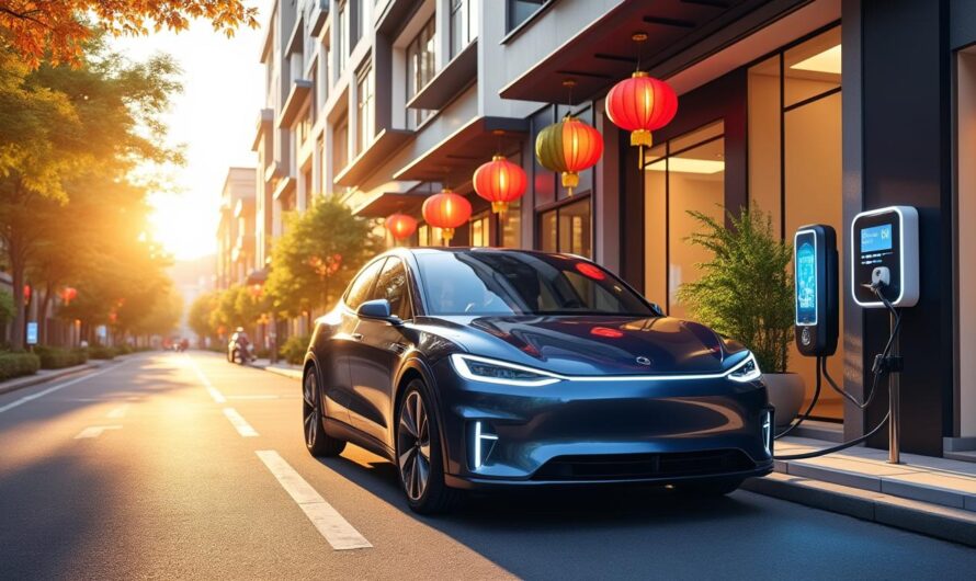 Quand les voitures électriques en Chine deviennent une source d&rsquo;énergie pour les foyers