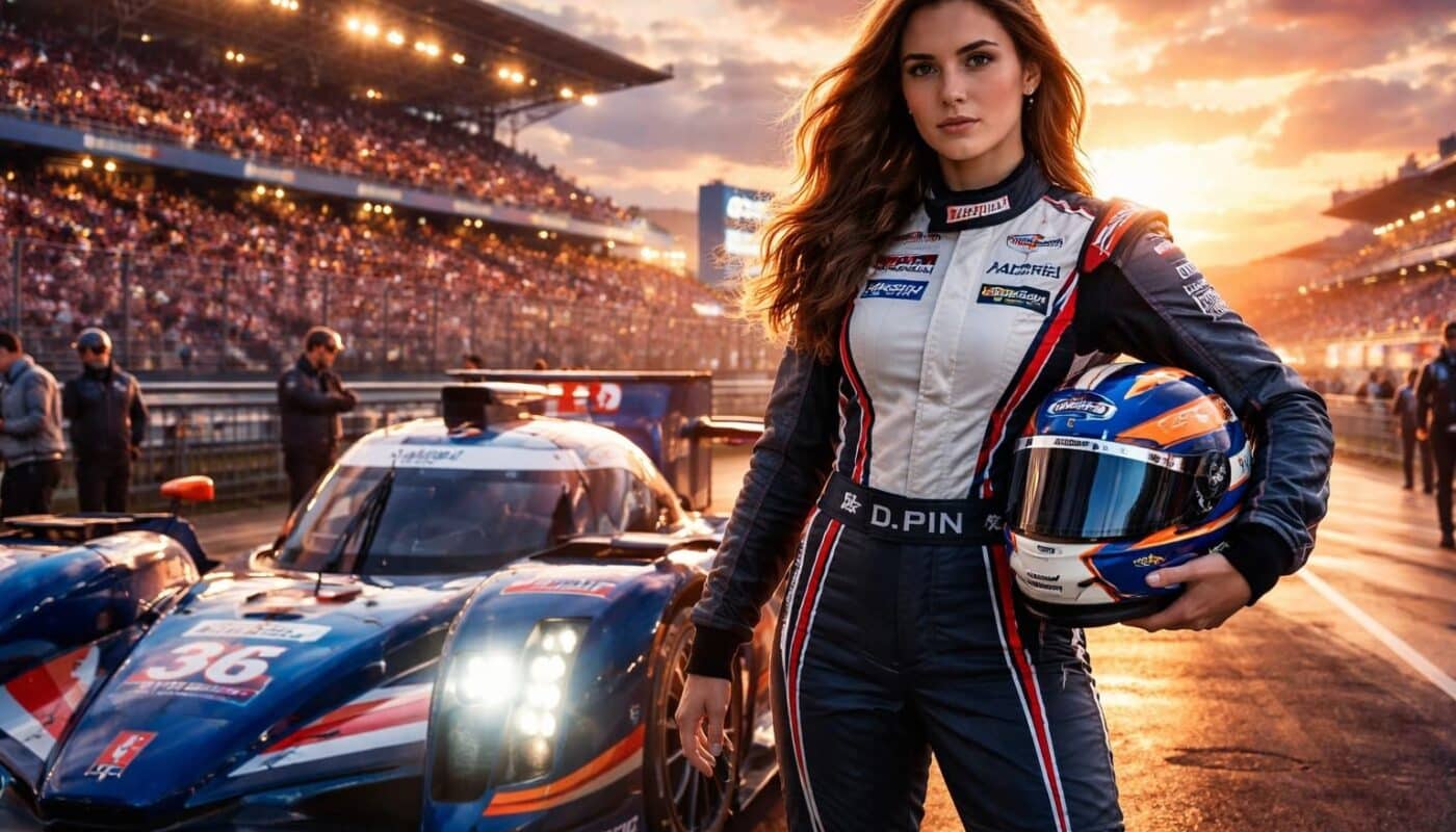 doriane pin fait son grand retour en endurance en participant aux mythiques 24 heures du mans, une course emblématique qui promet passion et performance.