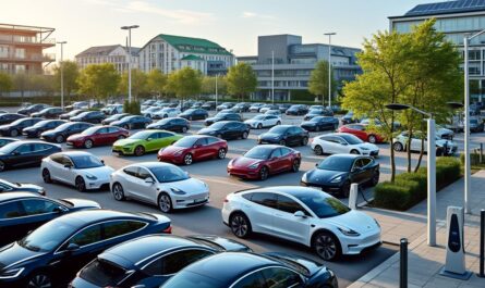 à saint-brieuc, le parc de voitures électriques a quadruplé en quatre ans, entraînant une véritable révolution dans l'installation et le développement des bornes de recharge.