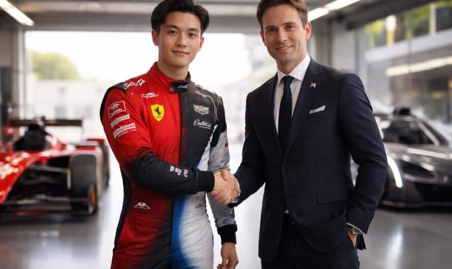 Zhou Guanyu fait ses adieux à Ferrari pour devenir pilote réserve chez Cadillac