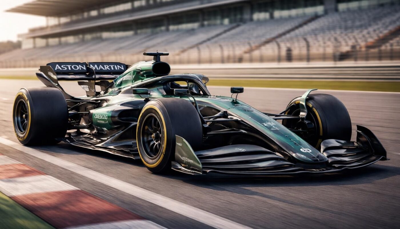 découvrez la nouvelle livrée exclusive de l'aston martin amr26, première création du légendaire designer adrian newey, alliant innovation et performance.