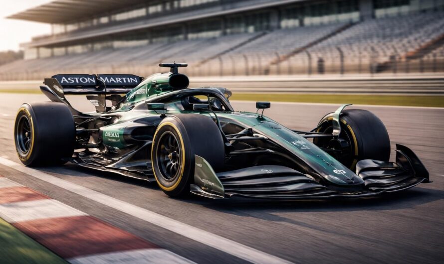 Aston Martin présente la livrée inédite de l&rsquo;AMR26, première création signée Adrian Newey