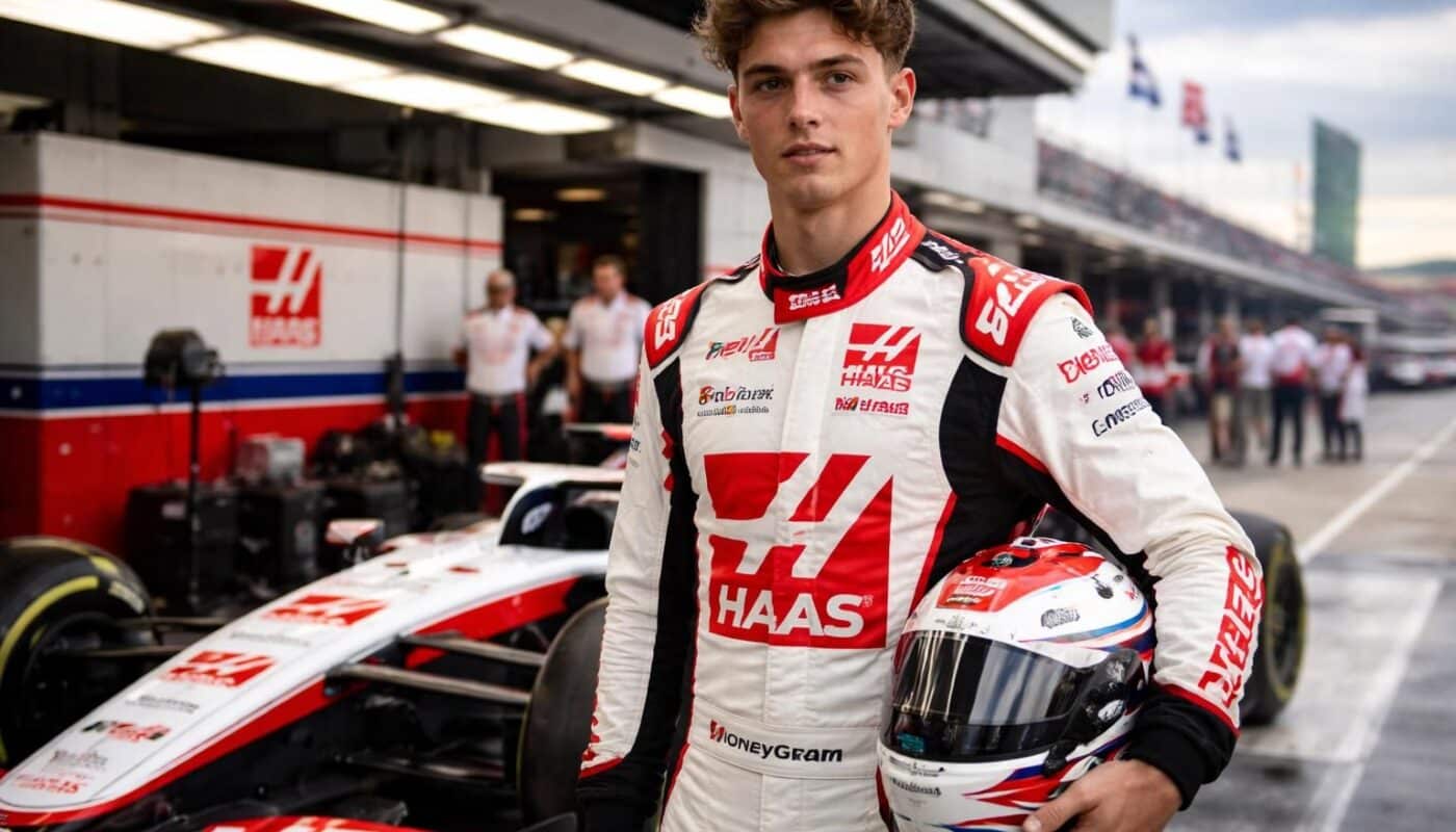 découvrez jack doohan, jeune pilote australien prometteur, qui rejoint l'équipe haas en tant que pilote de réserve pour la prochaine saison de formule 1.