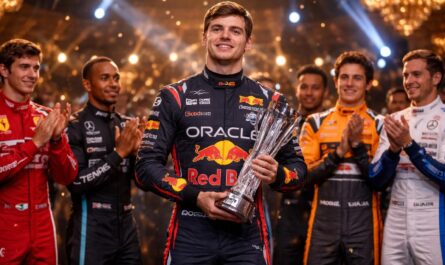 découvrez pourquoi max verstappen a été élu meilleur pilote de la saison 2025 par ses pairs, une reconnaissance de son talent et de ses performances exceptionnelles en formule 1.