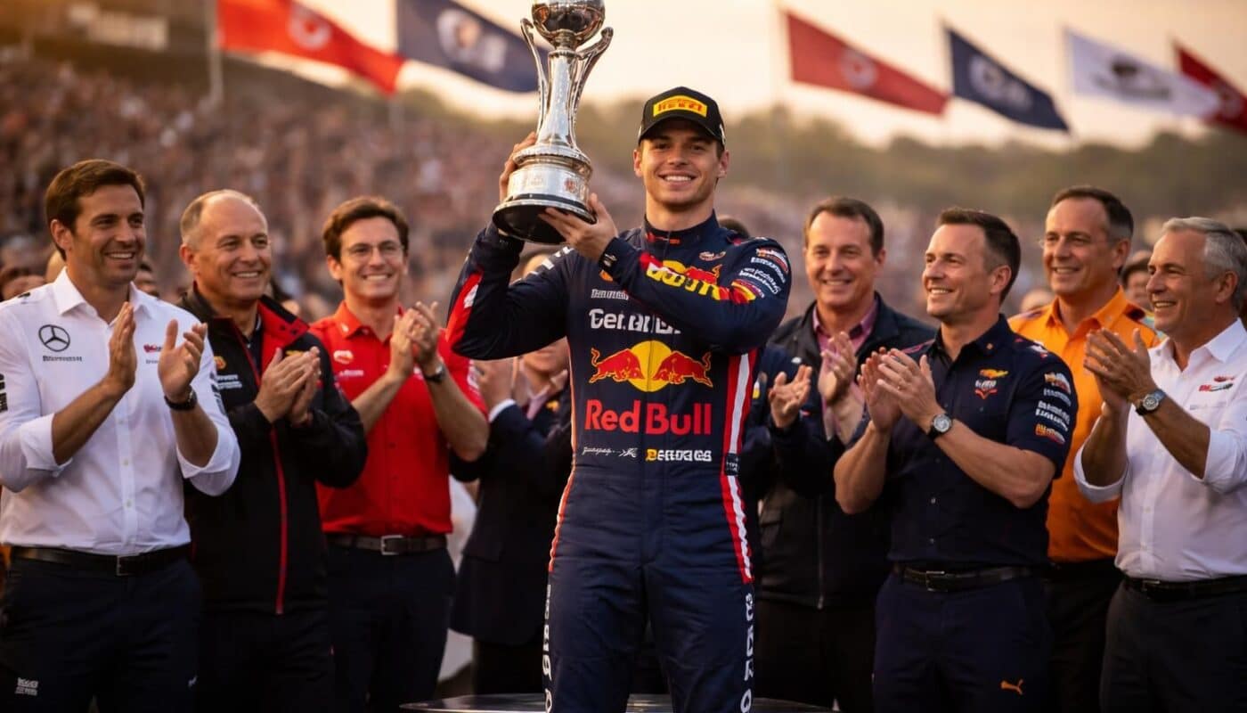 découvrez pourquoi max verstappen a été désigné meilleur pilote de la saison par les directeurs d'écurie, une récompense qui souligne son talent et sa performance exceptionnelle en course.