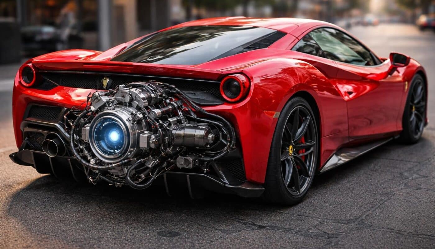découvrez l'origine et la fonction de cette mystérieuse excroissance à l’arrière de la ferrari, un détail intrigant qui fascine les passionnés d'automobiles.