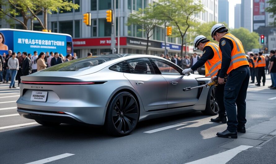 Sauvetage miraculeux à l&rsquo;origine de la volonté chinoise de bannir les poignées de porte rétractables sur les voitures électriques