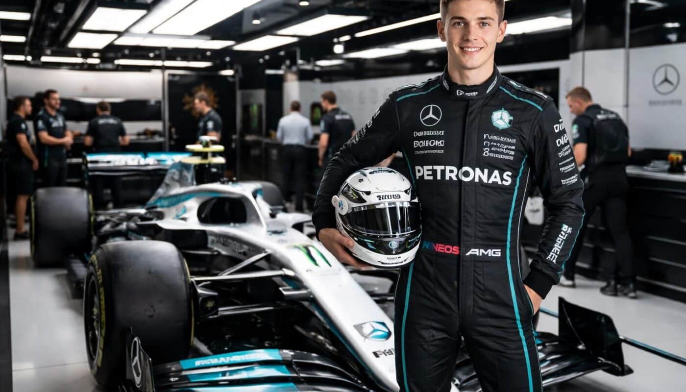 découvrez l'arrivée de théo pourchaire chez mercedes f1 en tant que pilote de développement, marquant un nouvel espoir français dans l'univers de la haute compétition automobile.