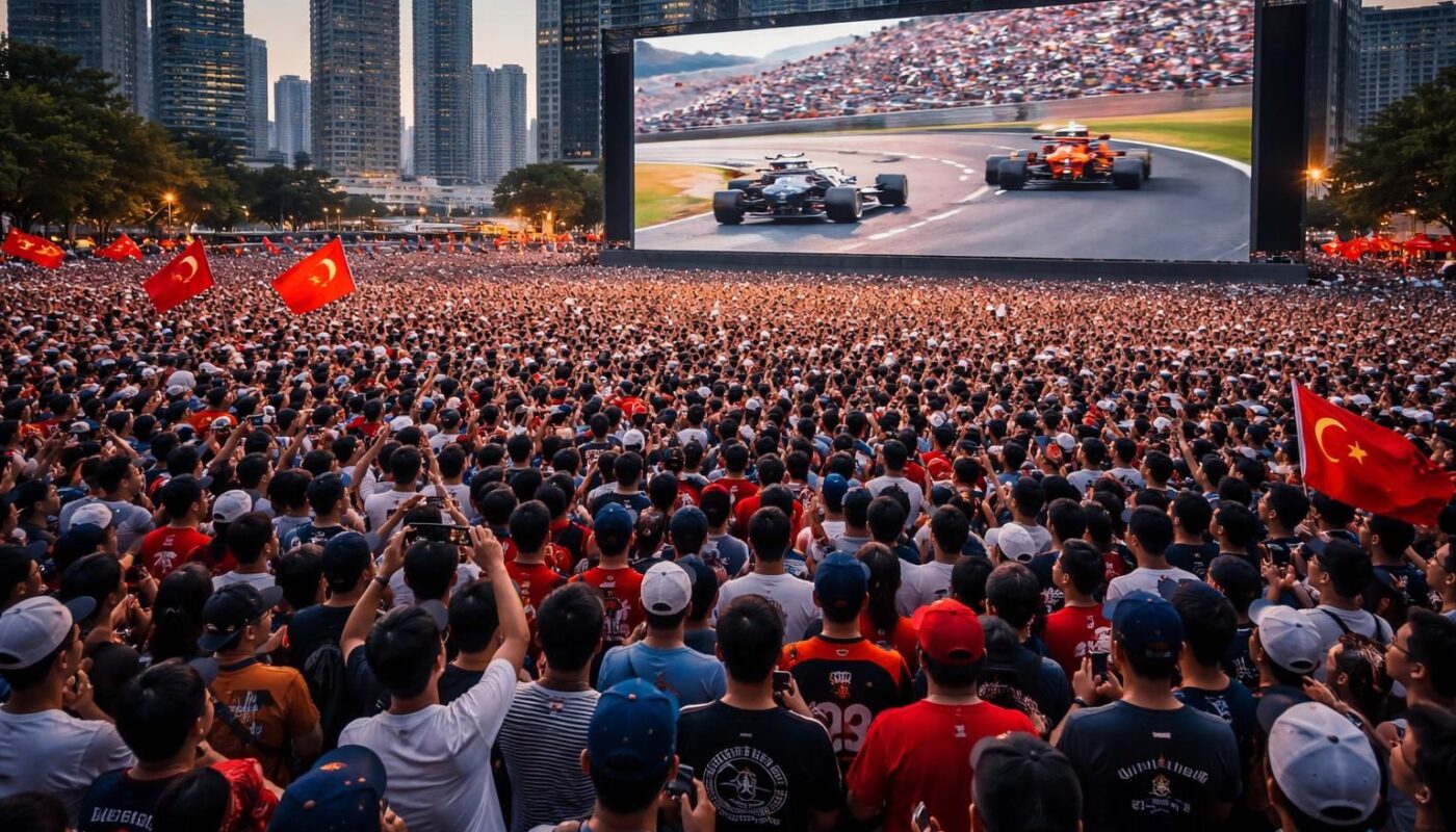 découvrez pourquoi 1 million de passionnés ont suivi le grand prix de chine en direct sur canal+, un événement incontournable pour les fans de sport automobile.
