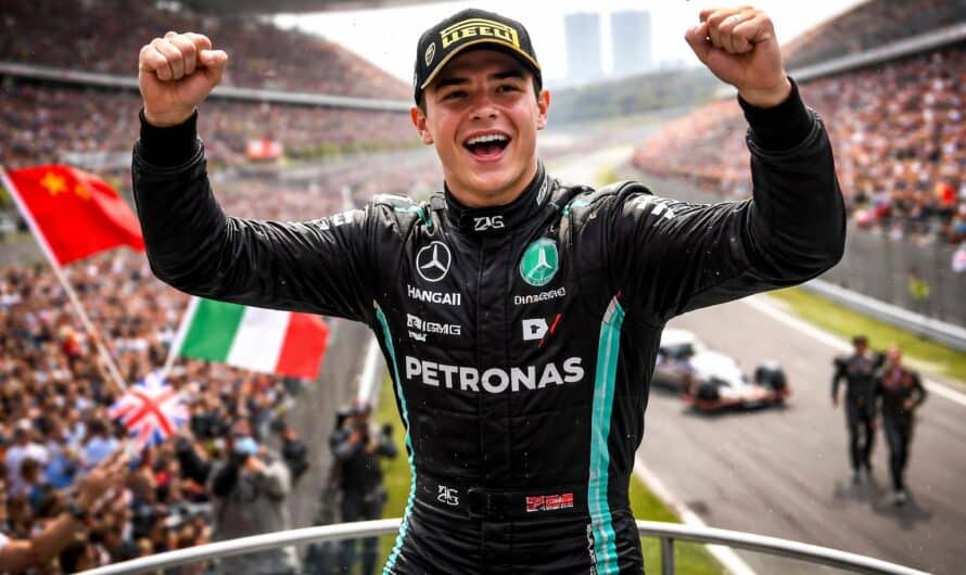 découvrez le triomphe historique de kimi antonelli en chine, le prodige de la f1 qui devient le deuxième plus jeune vainqueur, surpassant george russell et lewis hamilton.
