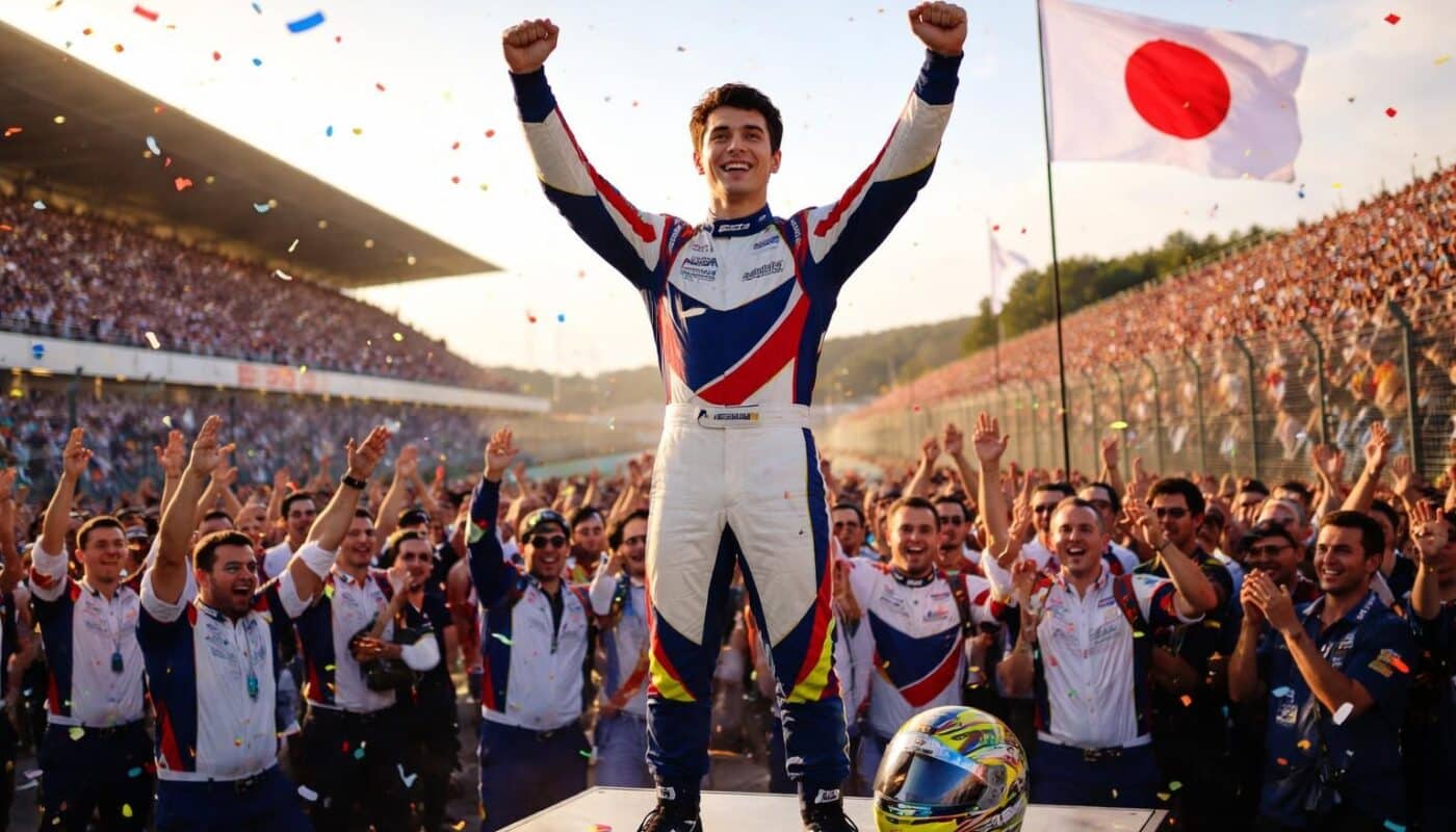 kimi antonelli remporte le gp du japon et devient le plus jeune leader de l'histoire du championnat, marquant une étape majeure dans sa carrière prometteuse.