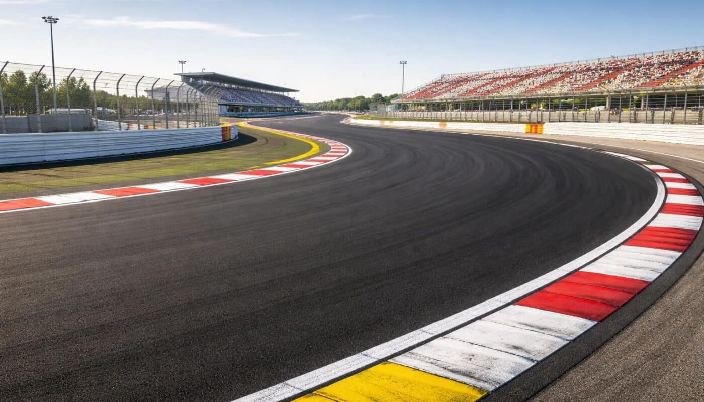 le célèbre virage du grand prix d'espagne à madrid a récemment été asphalté, marquant une étape clé dans la construction du circuit. découvrez les avancées du tracé emblématique.