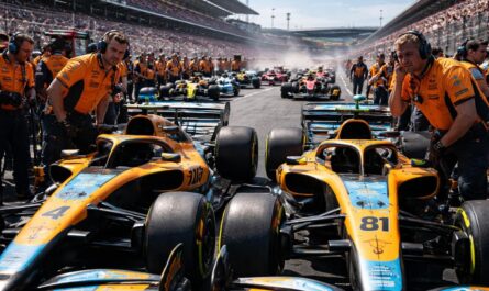 découvrez pourquoi norris et piastri étaient absents au départ et ce qui s’est exactement passé lors de cet événement crucial.