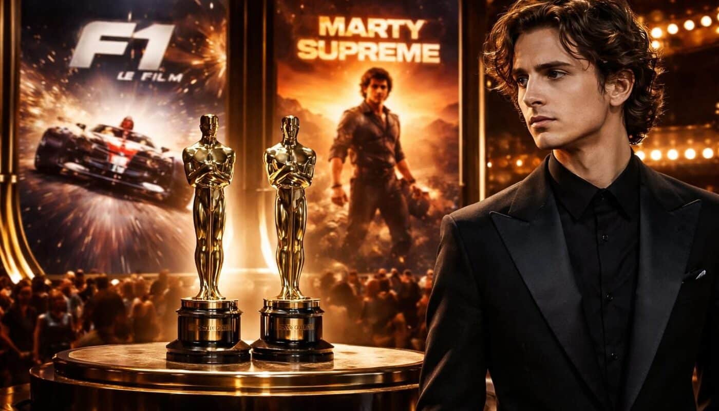 découvrez les résultats des oscars 2026 avec la victoire du meilleur son attribuée à « f1, le film » et « marty supreme », tandis que timothée chalamet ne remporte aucune récompense cette année.