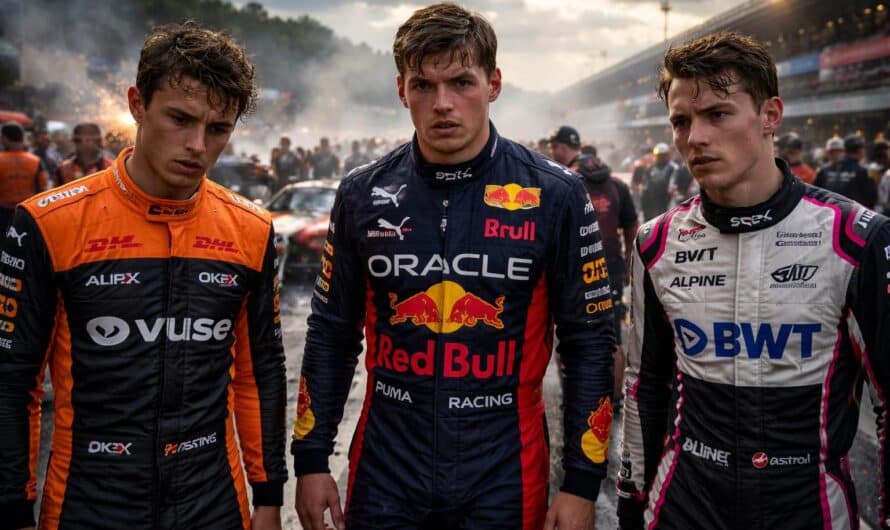 revivez un dimanche cauchemardesque en chine pour lando norris, max verstappen et oscar piastri, les leaders du championnat 2025, avec des rebondissements inattendus et des enjeux cruciaux.