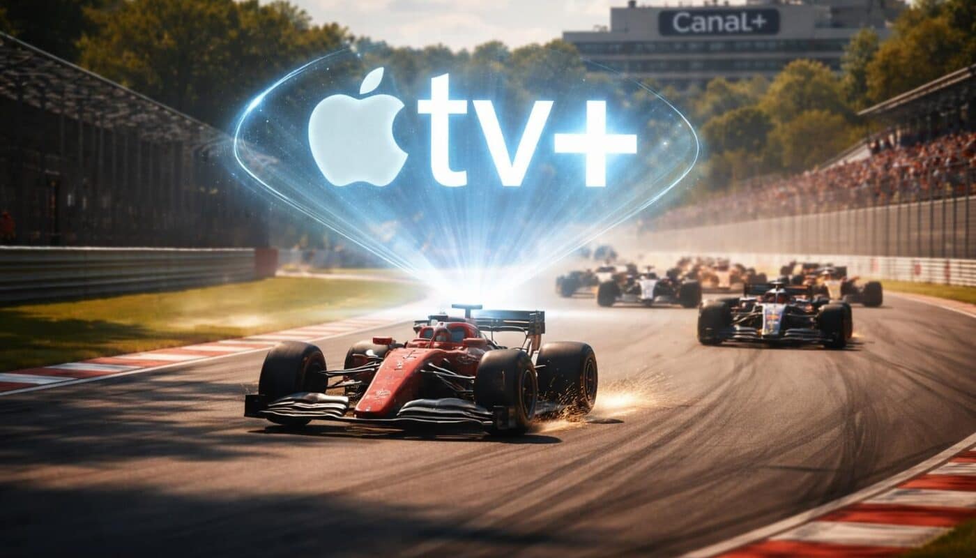 apple tv prépare une incursion majeure dans la diffusion mondiale de la formule 1, posant un défi important à canal+ dans la course aux droits et à l'audience.
