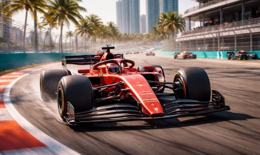 charles leclerc s'impose lors des essais libres du grand prix de miami, tandis que mercedes reste absente du podium, suscitant de nouvelles attentes pour la course.