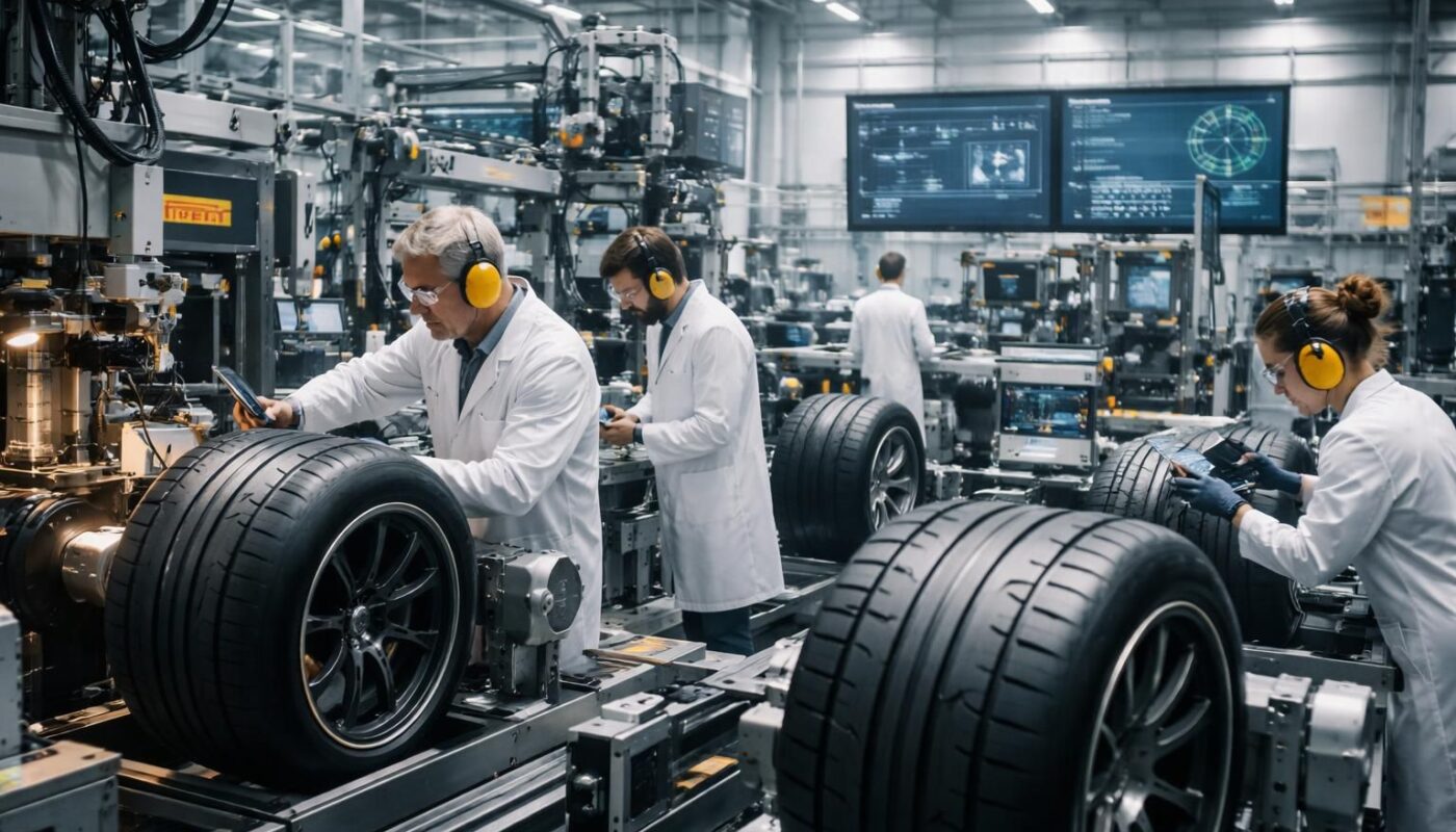 découvrez comment l'usine pirelli allie technologie avancée et savoir-faire artisanal pour garantir la sécurité optimale des pilotes sur circuit.