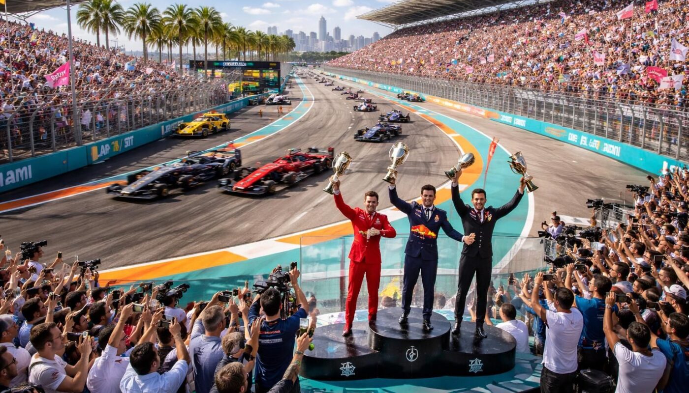 découvrez notre évaluation complète du grand prix de miami avec une analyse détaillée et notre note finale pour cet événement incontournable de la saison de formule 1.