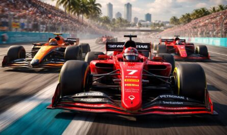 revivez le gp de miami : antonelli impressionnant en tête, mclaren qui confirme sa montée en puissance, tandis que hadjar et ferrari doivent faire face à une pression intense.