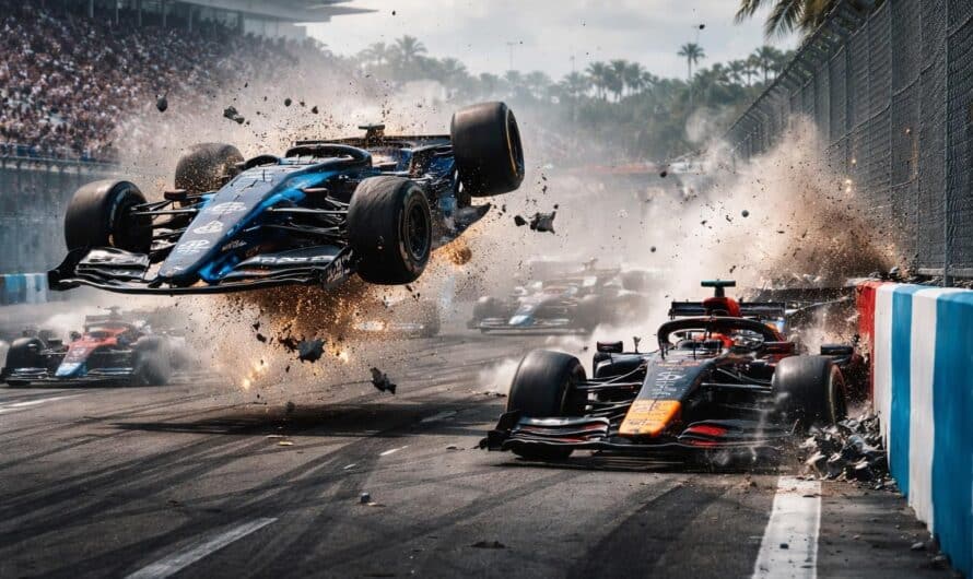 revivez le grand prix de miami marqué par le spectaculaire tonneau de pierre gasly et la collision d'isack hadjar avec le mur, poursuivant le calvaire des pilotes français en course.