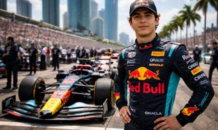 isack hadjar pénalisé lors des qualifications, prendra le départ en 22e position au grand prix de miami, prêt à remonter dans le classement.