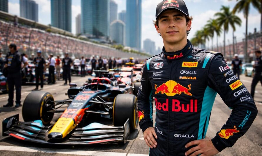 isack hadjar pénalisé lors des qualifications, prendra le départ en 22e position au grand prix de miami, prêt à remonter dans le classement.