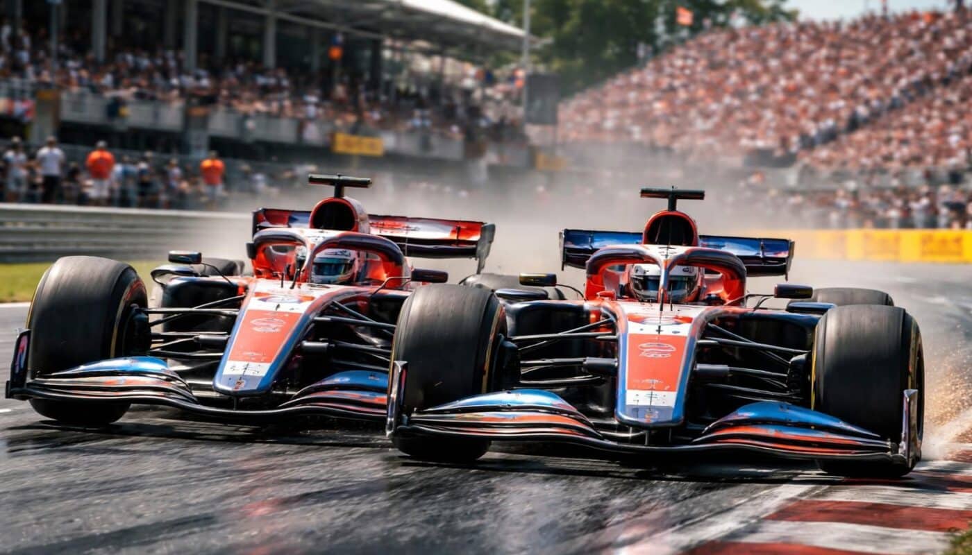 kimi antonelli triomphe au grand prix du canada après un combat intense avec george russell, décrivant une course au bord de la limite.