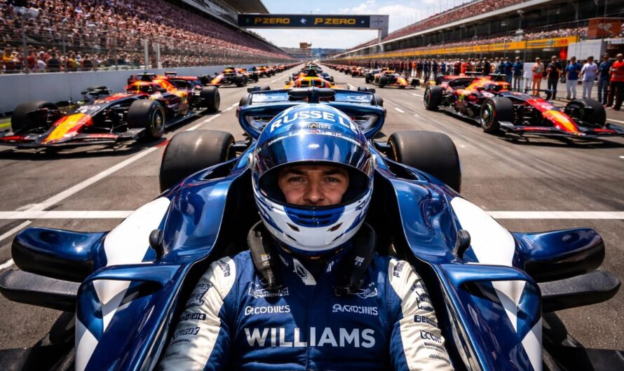 découvrez comment george russell s'est imposé en pole position au grand prix de catalogne, annonçant une lutte passionnante à venir sur le circuit.