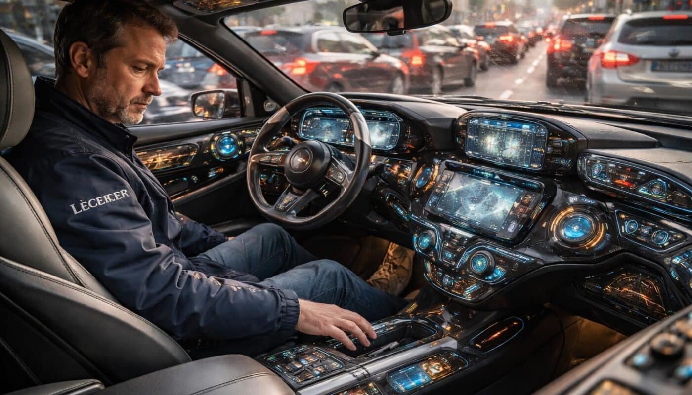 leclerc choisit de ralentir face à une voiture jugée « impossible à conduire » et une situation qualifiée « d'intolérable », soulevant des questions sur la sécurité et la compétition.