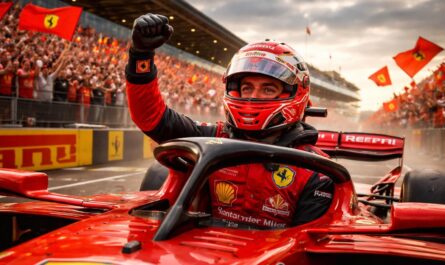 découvrez comment la victoire opportune de leclerc relance sa saison et ravive les espoirs pour le championnat.