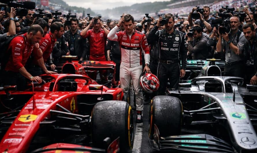 découvrez comment ferrari et mercedes font face à une tempête médiatique suite à des performances en deçà des attentes dans le monde de la f1.