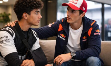 marc marquez partage ses conseils avisés à isack hadjar après sa blessure, saluant une décision sage et réfléchie pour sa récupération et son avenir en course.
