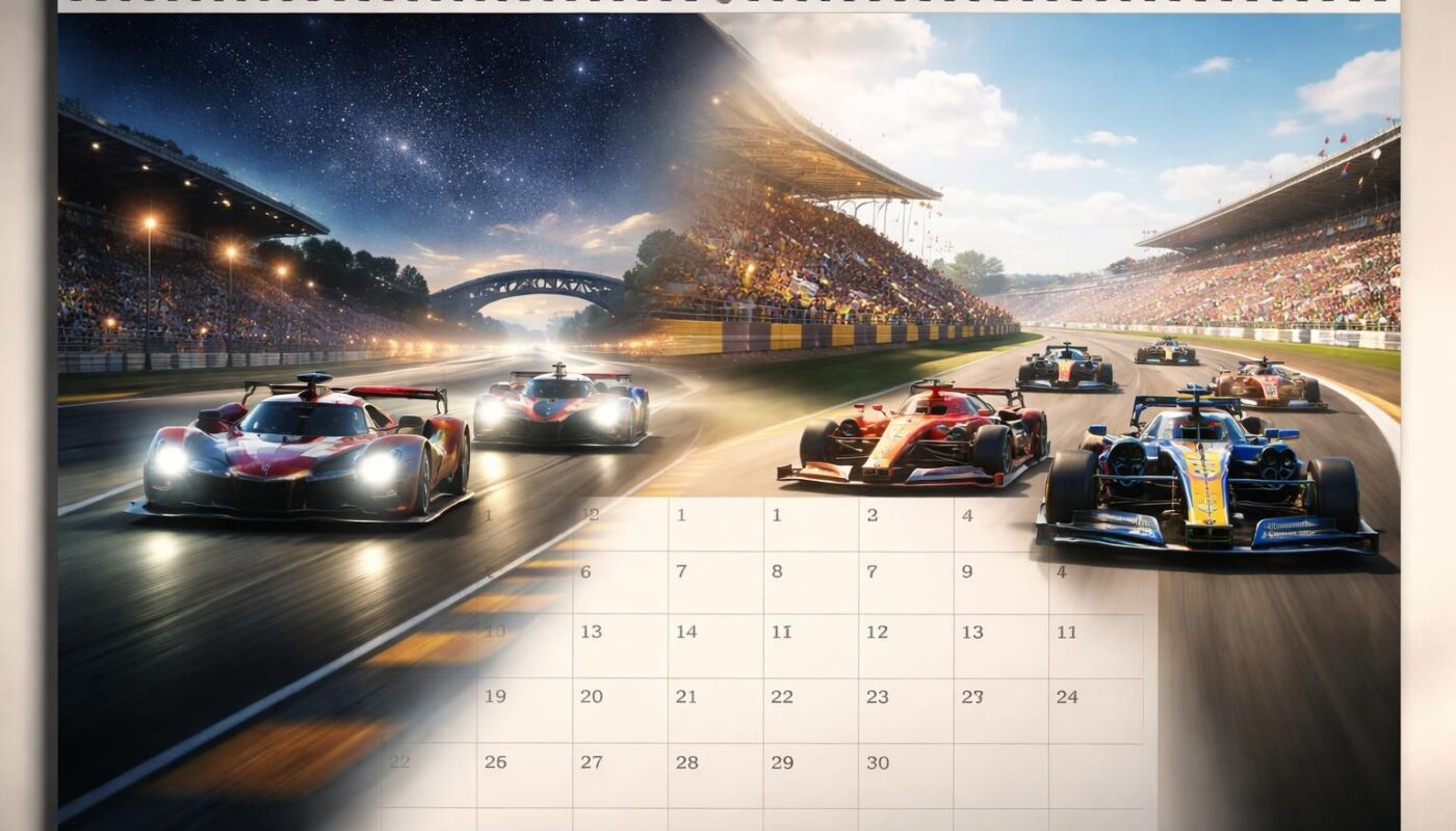 découvrez le calendrier 2027 où les légendaires 24 heures du mans et la formule 1 évitent les conflits pour une harmonie parfaite entre ces deux événements majeurs du sport automobile.