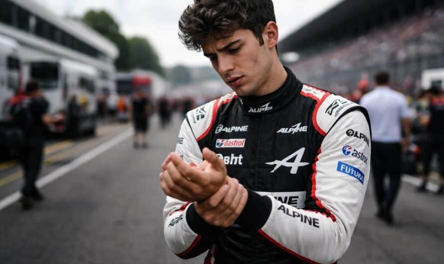 isack hadjar souffre toujours d'une douleur au poignet après son forfait au grand prix d’italie, suscitant des inquiétudes quant à une éventuelle longue absence.