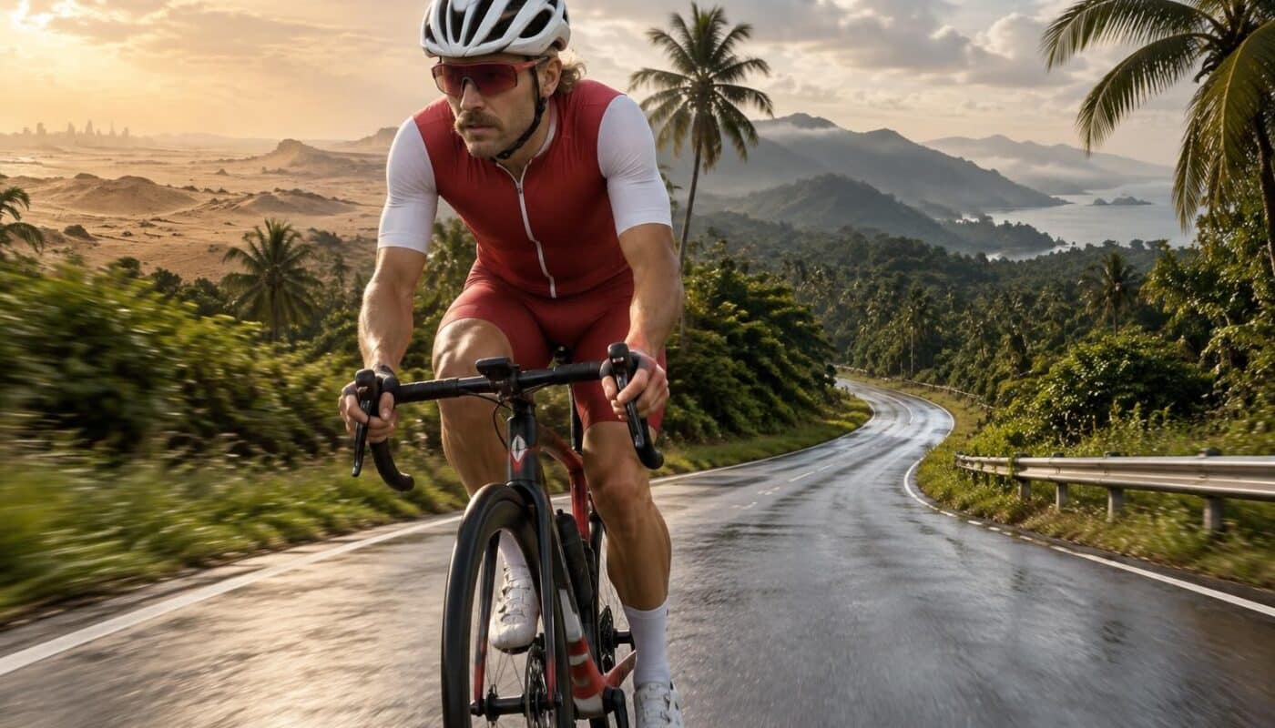 après le grand prix de bahreïn, valtteri bottas se lance dans un périple à vélo jusqu’à singapour, en traversant la malaisie.