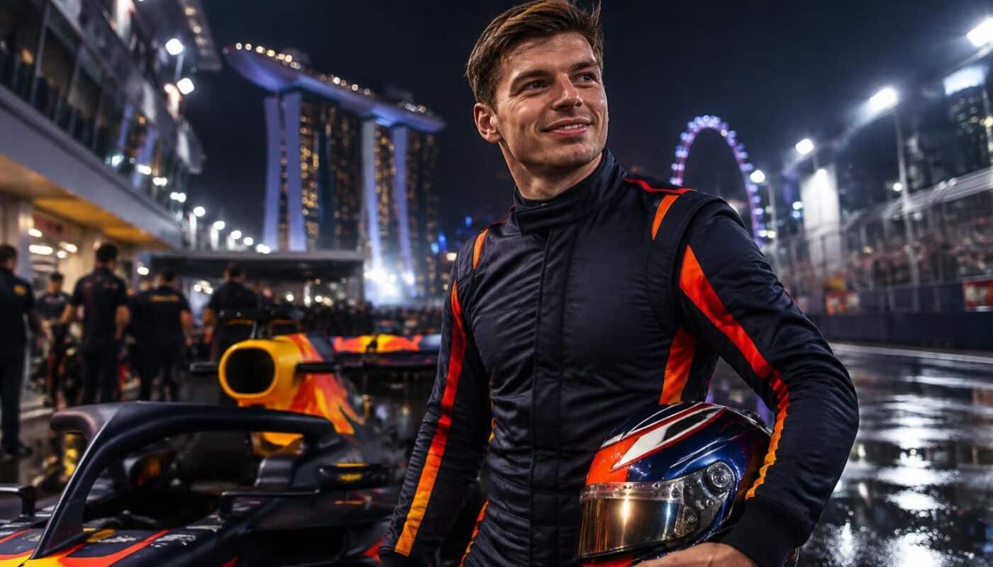 après son triomphe à singapour, max verstappen veut profiter des dernières courses de la saison et continuer à prendre du plaisir au volant.