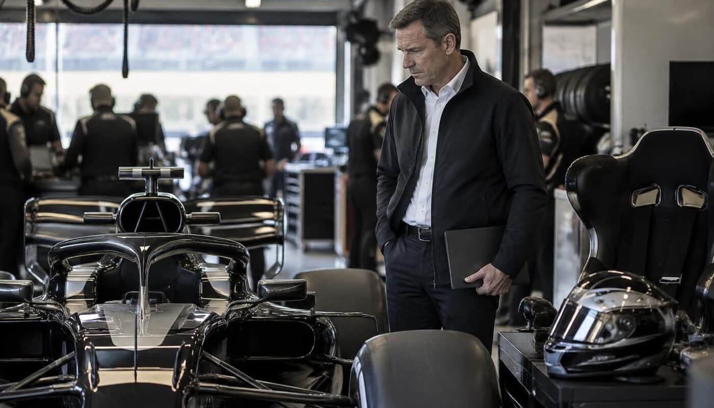 marcin budkowski explique que cadillac prend le temps de choisir son deuxième pilote, sans calendrier ni pression.